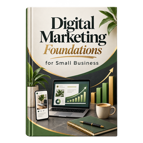 Digital Marketing Foundations for Small Business ebook cover